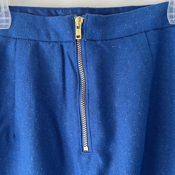 BRAND NEW! - Tommy Hilfiger Wool blend Knee-Length Skirt - Blue & Navy Blue - Picture 5 of 10